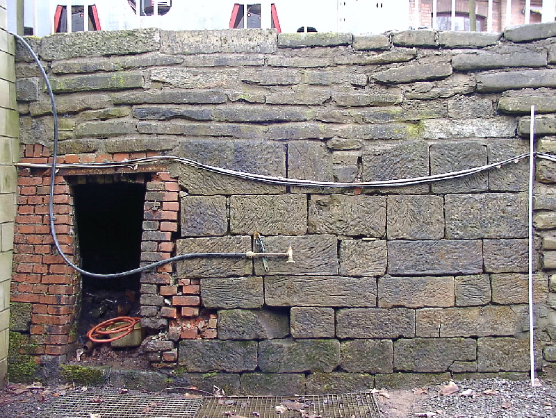 War einmal der Zugang zum Drechscheibenkeller